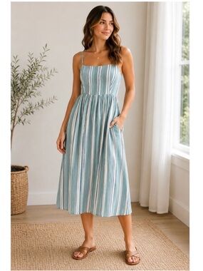 Hanna Andersson printed muslin dress